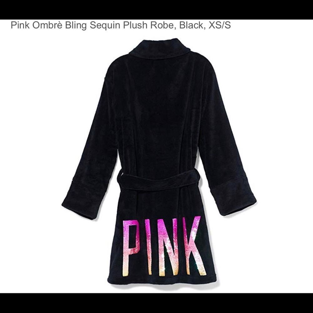 Victoria secret Pink sequin robe